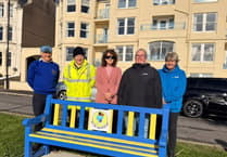 Port St Mary benches painted in charity colours to raise mental health awareness