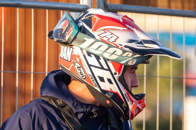 Jack Keenan had been competing in the Junior Trophy before a technical issue also sidelined him (Photo: ACU British ISDE Team)