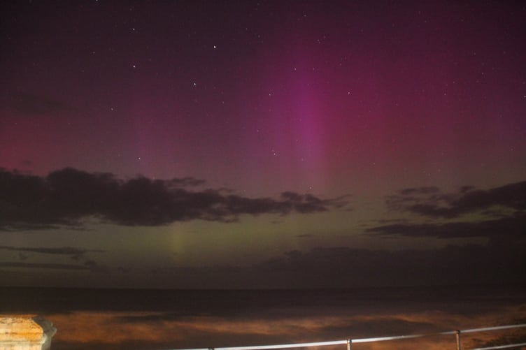 Northern Lights seen from Peel