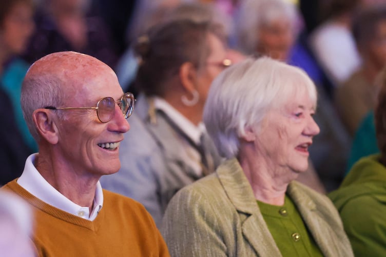 Attendees of the concert thourougly enjoyed it
