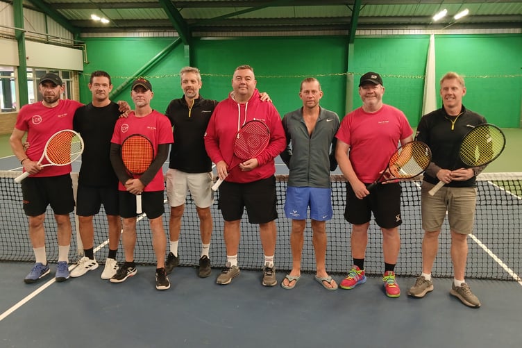 The island team following their match with Cornwall