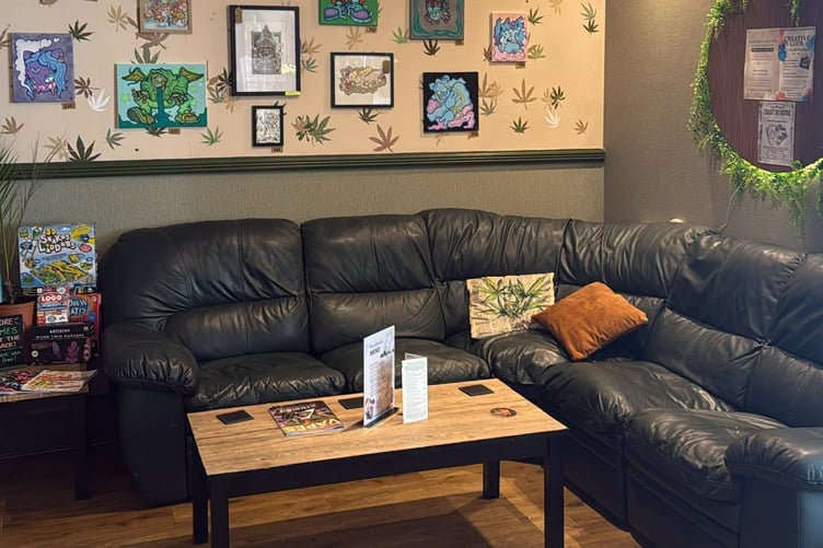 The Green Lounge CSC, formerly in Ramsey, has been hosting pop-ups at The Tea Junction on Castle Street