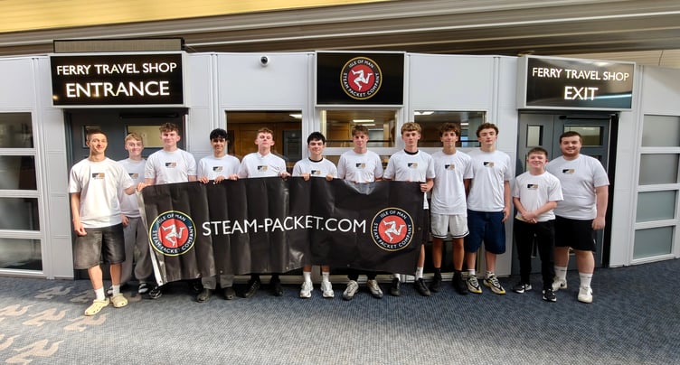 The Isle of Man youngsters that made the trip to Malvern Hills in Worcestershire recently to participate in the latest NBC Camp, with support from the Isle of Man Steam Packet Company