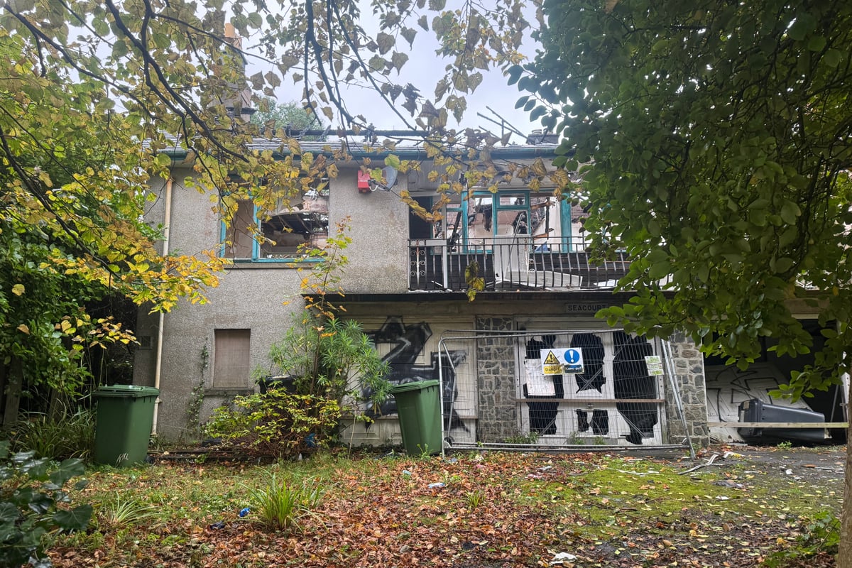 Police give update into major fire at derelict apartment block