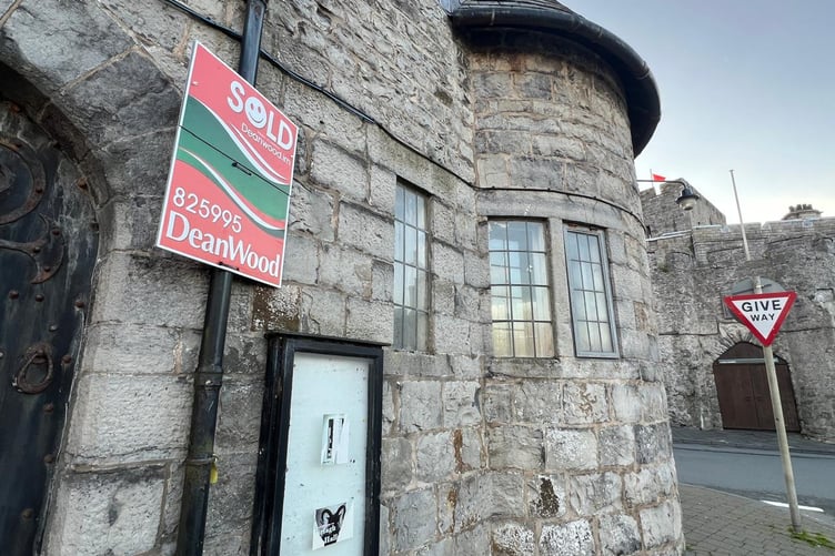 Sold signs appeared on the former station this week