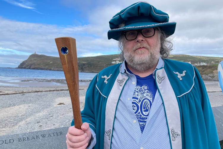 Declan, the new Manx bard