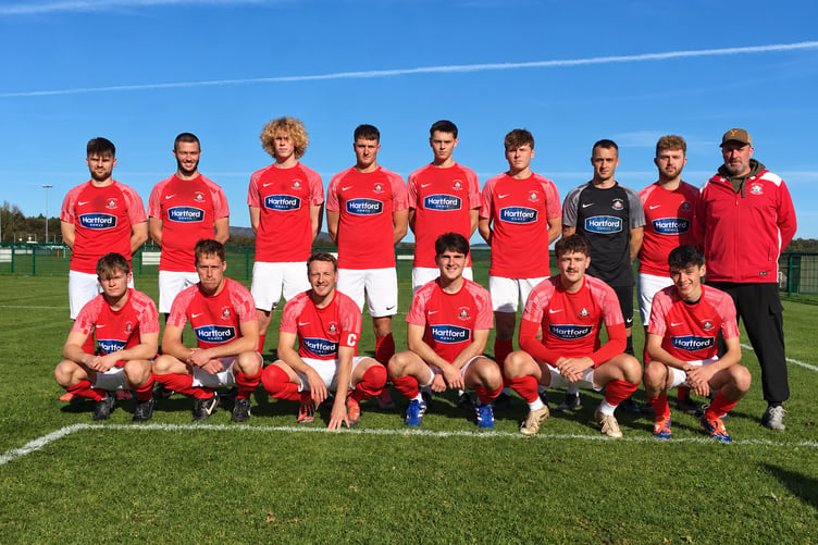 The Castletown MFC team that is currently flying high in Ardern and Druggan Division Two