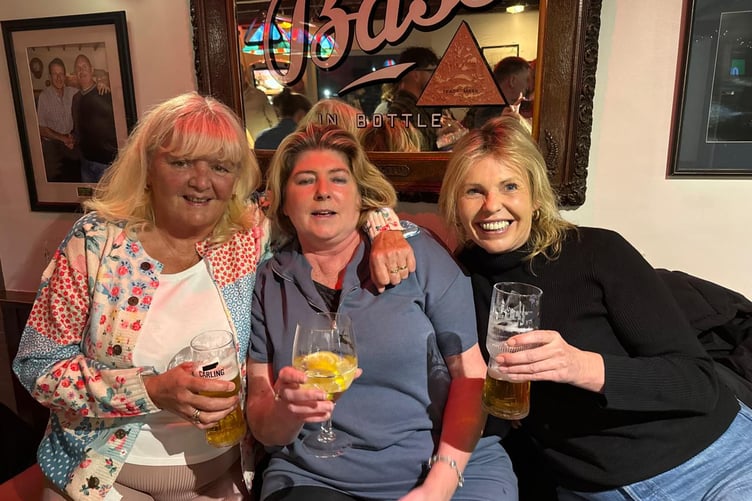 Sue Watterson, Kath Hodge and Sheena Maddrell