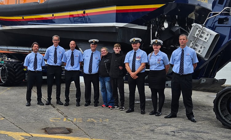 Peel RNLI volunteers