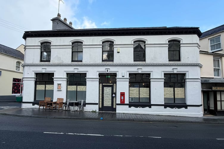 The old post office in Laxey is set to be turned in to the Swallow Coffee shop and Bakery