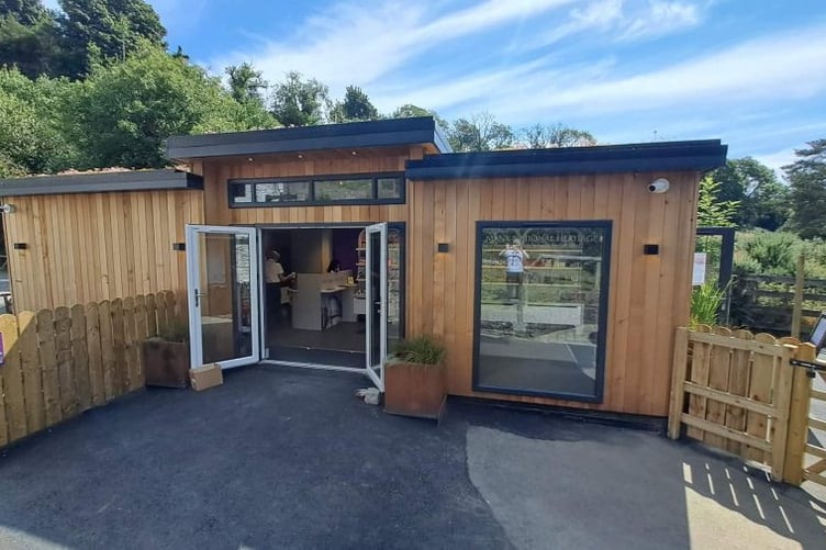 The new Laxey Wheel visitor hub