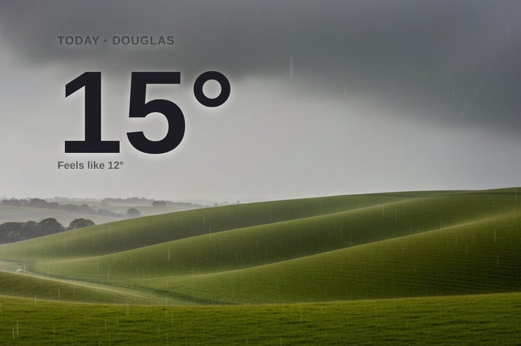 Douglas weather: heavy rain Monday with rain expected and a high of 15°C