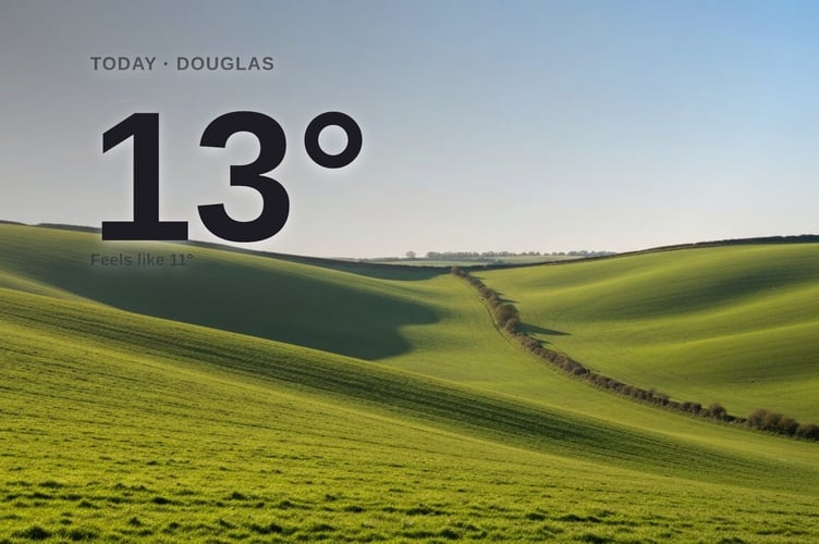 Douglas weather: sunny Saturday with little chance of rain and a high of 13°C