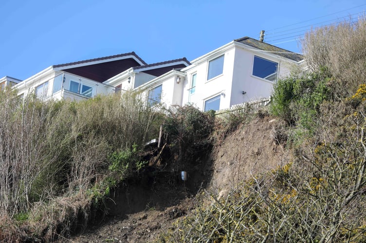 Potential for Legal Action over Landslip