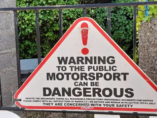 Two Arrested for Entering Course
