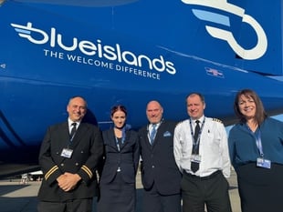 First Channel Island Trial Flight Takes Off