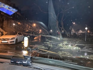 Channel Islands Battered by Storm