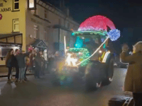 Watch: Tractor Run Through Village