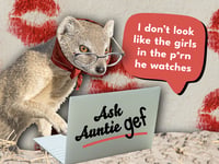 Ask Auntie Gef: I don't look like the girls in p*rn