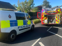 Car Flips in Crash
