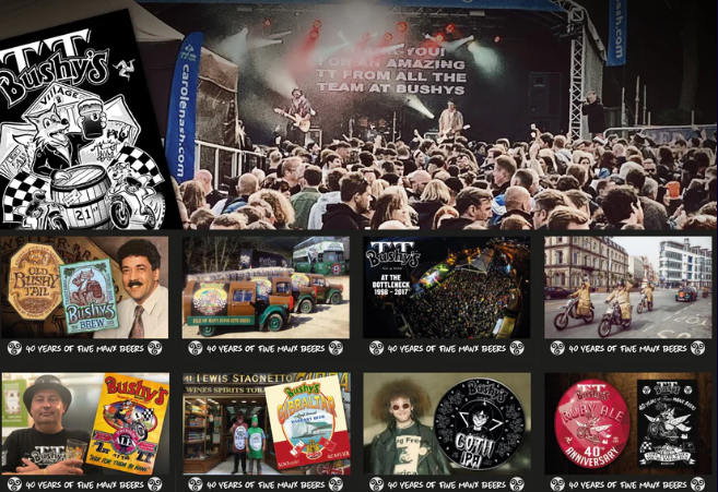 Bushy’s Celebrates 40 Years of Beer, Stickers and Shenanigans With Its Own Stamp Collection