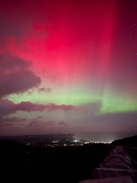 Northern Lights Put On a Show