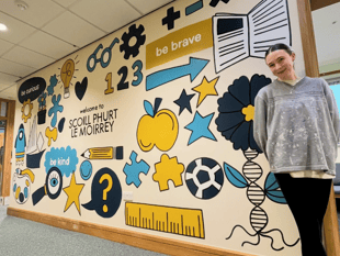 New Mural Brings Colour (and Kindness) to Primary School