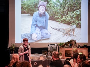 Autistic Teen Shares Healing Power Of Snakes In Sold-Out Port Erin Talk