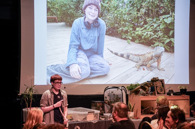 Autistic Teen Shares Healing Power Of Snakes In Sold-Out Port Erin Talk